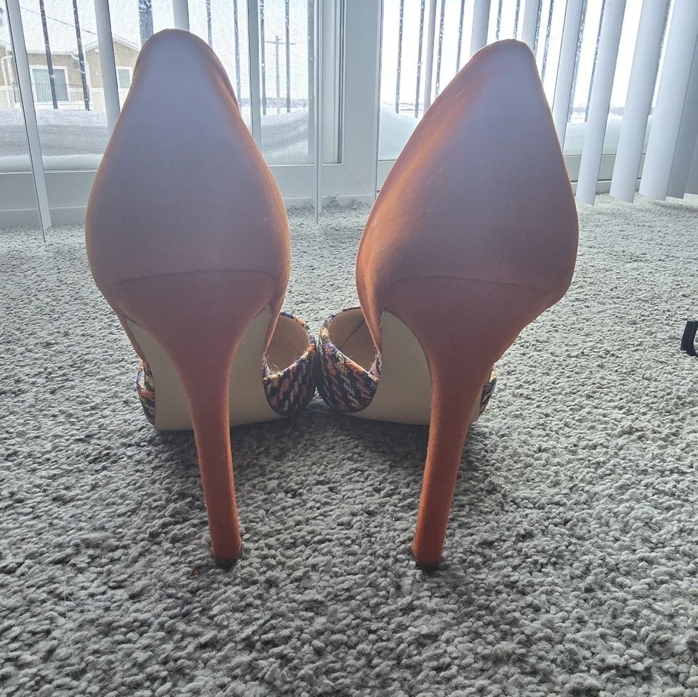 Women's Multicolor Heels - Picture 3 of 5